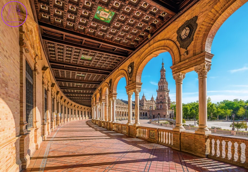 CASTORLAND Puzzle Španělské náměstí, Sevilla 1000 dílků