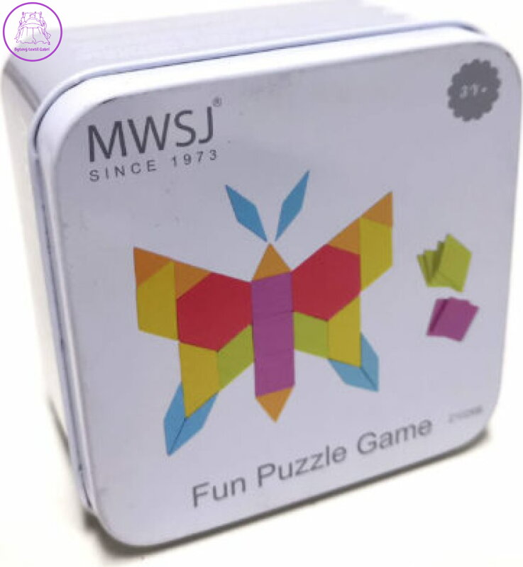 MWSJ Dřevěný tangram Zvířátka II. MWSJ Dřevěný tangram Zvířátka II.