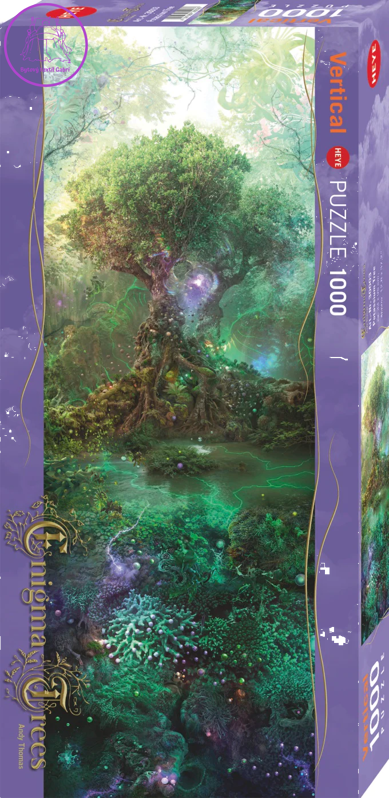 HEYE Vertikální puzzle Enigma Trees: Draslíkový strom 1000 dílků HEYE Vertikální puzzle Enigma Trees: Draslíkový strom 1000 dílků