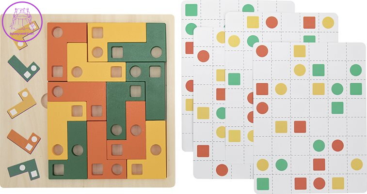 BABU Dřevěný hlavolam L