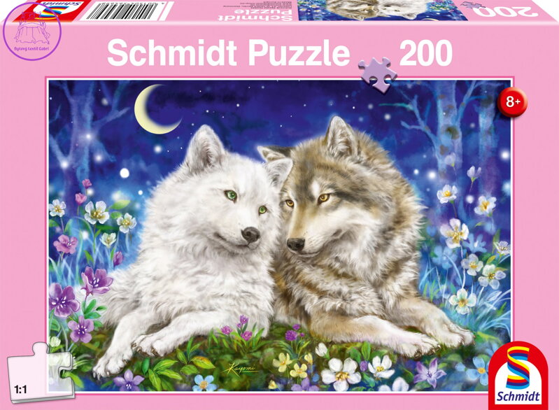 SCHMIDT Puzzle Huňatí vlci 200 dílků SCHMIDT Puzzle Huňatí vlci 200 dílků