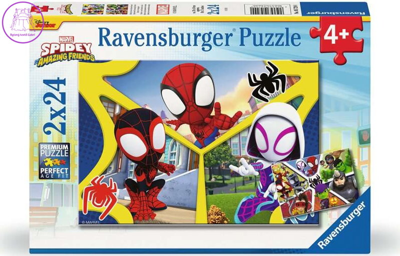 RAVENSBURGER Puzzle Spidey 2x24 dílků
