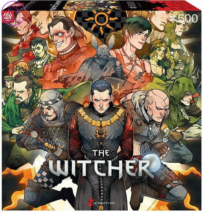 GOOD LOOT Puzzle The Witcher: Nilfgaard 500 dílků GOOD LOOT Puzzle The Witcher: Nilfgaard 500 dílků