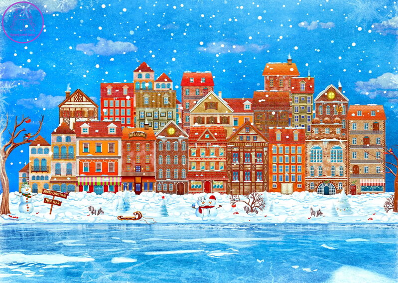 ENJOY Puzzle Připraveni na Vánoce 1000 dílků ENJOY Puzzle Připraveni na Vánoce 1000 dílků
