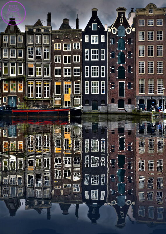 ENJOY Puzzle Domy v Amsterdamu 1000 dílků ENJOY Puzzle Domy v Amsterdamu 1000 dílků