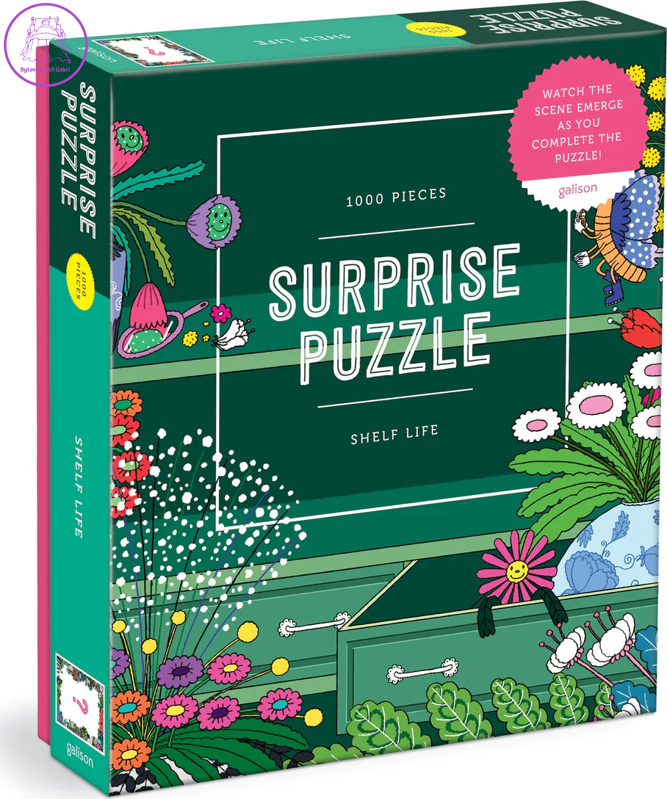 GALISON Surprise puzzle Život na poličce 1000 dílků GALISON Surprise puzzle Život na poličce 1000 dílků