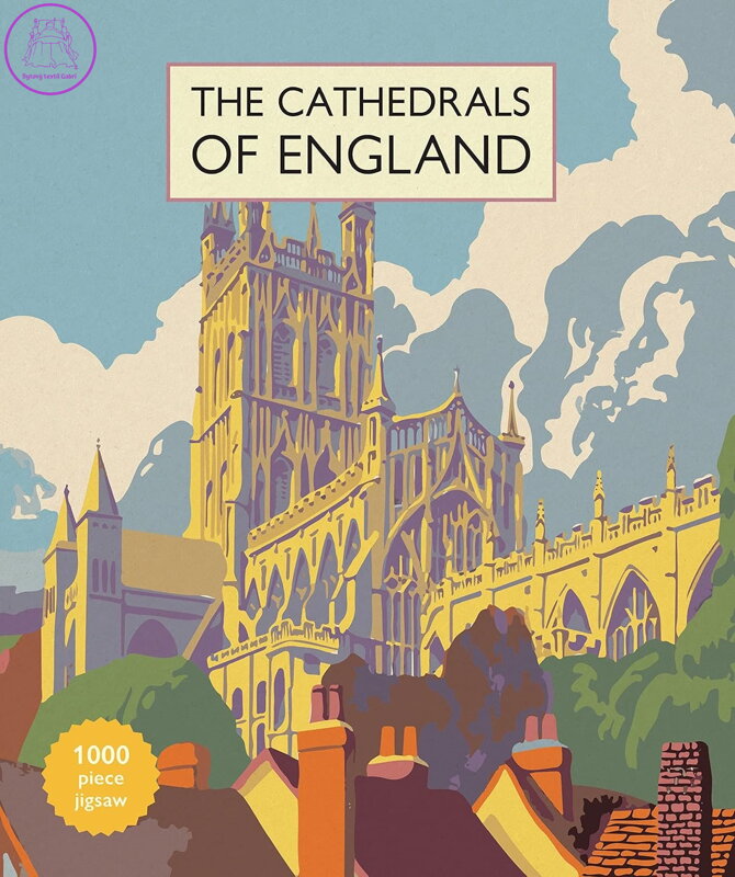 BATSFORD Puzzle Katedrály Anglie 1000 dílků BATSFORD Puzzle Katedrály Anglie 1000 dílků