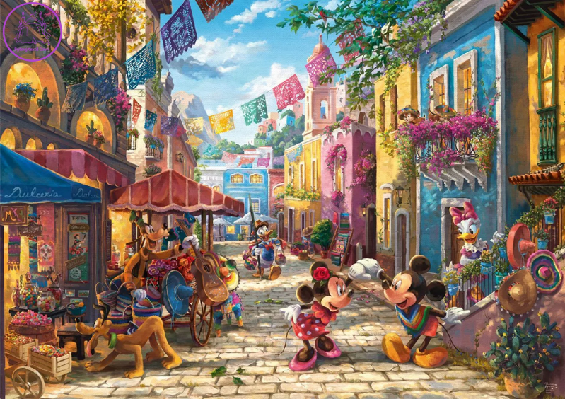 SCHMIDT Puzzle Mickey & Minnie v Mexiku 6000 dílků SCHMIDT Puzzle Mickey & Minnie v Mexiku 6000 dílků