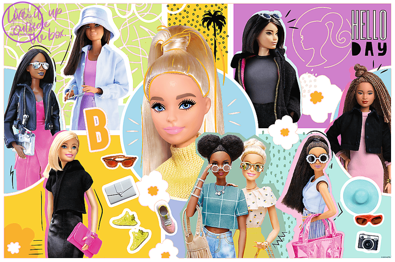 TREFL Puzzle Tvá oblíbená Barbie 300 dílků