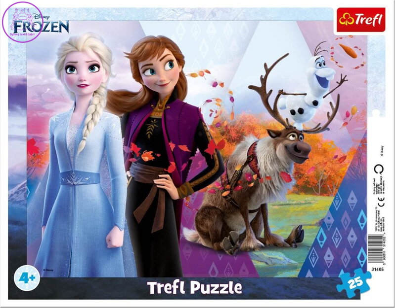TREFL Puzzle Ledové království II. 25 dílků TREFL Puzzle Ledové království II. 25 dílků