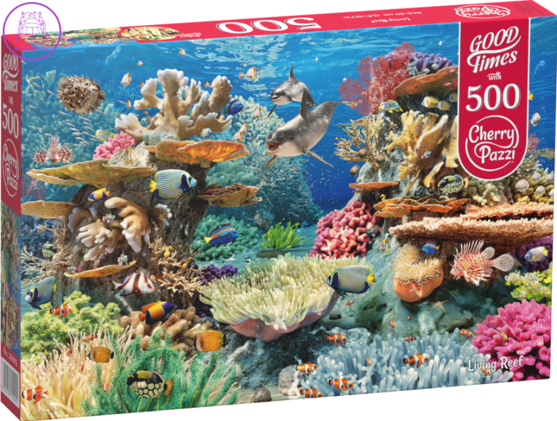 CHERRY PAZZI Puzzle Korálový útes 500 dílků CHERRY PAZZI Puzzle Korálový útes 500 dílků