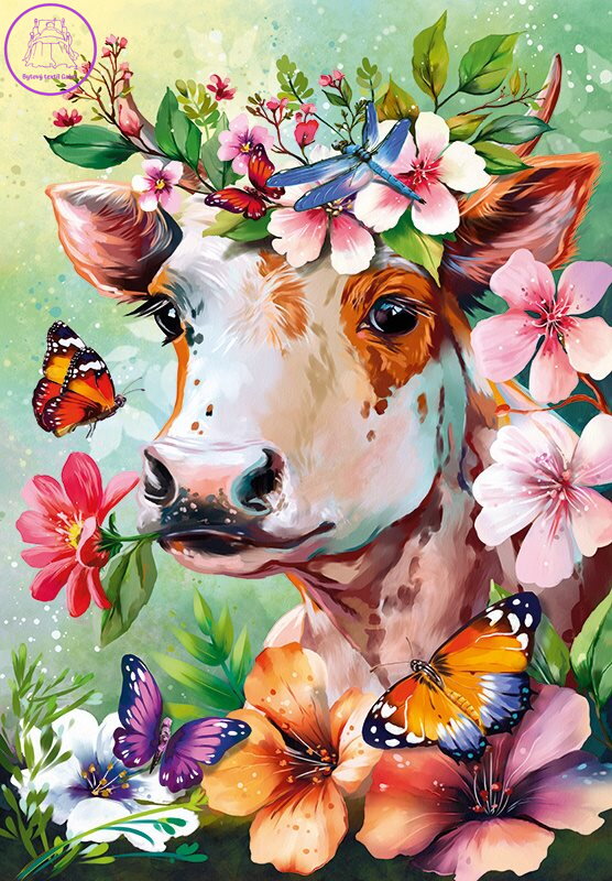 CHERRY PAZZI Puzzle Páni, kráva! 500 dílků CHERRY PAZZI Puzzle Páni, kráva! 500 dílků