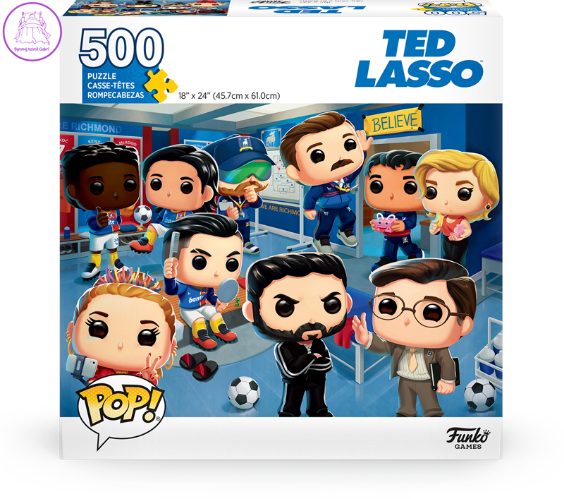 FUNKO GAMES Puzzle POP! Ted Lasso 500 dílků FUNKO GAMES Puzzle POP! Ted Lasso 500 dílků