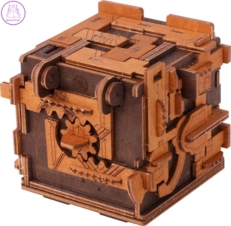 WOODEN CITY 3D dřevěné puzzle Escape room: Puzzle Box 149 dílků
