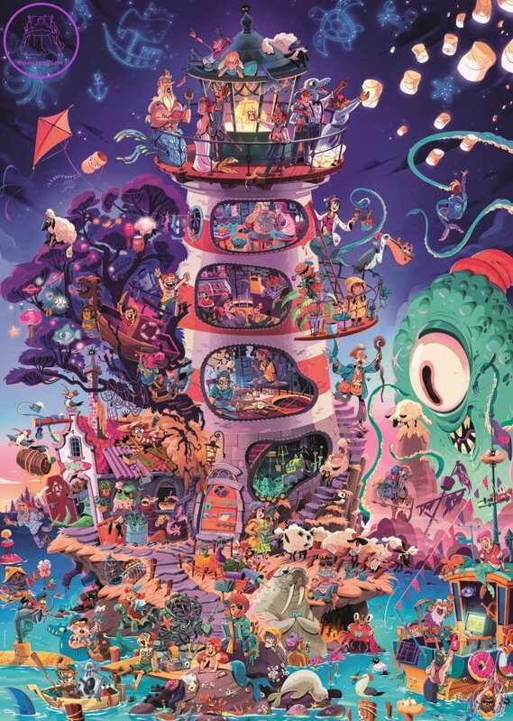 HEYE Puzzle Podívejme, maják! 2000 dílků HEYE Puzzle Podívejme, maják! 2000 dílků