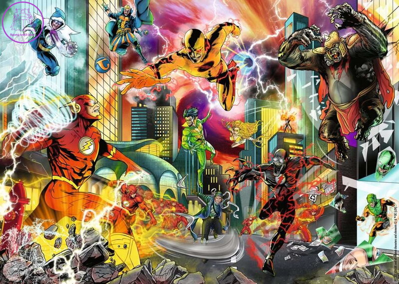 RAVENSBURGER Puzzle DC Comics: Flash 1000 dílků RAVENSBURGER Puzzle DC Comics: Flash 1000 dílků