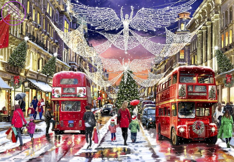 BLUEBIRD Puzzle Regent Street 1000 dílků BLUEBIRD Puzzle Regent Street 1000 dílků
