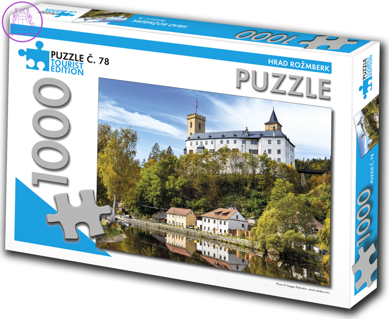 TOURIST EDITION Puzzle Hrad Rožmberk 1000 dílků (č.78) TOURIST EDITION Puzzle Hrad Rožmberk 1000 dílků (č.78)