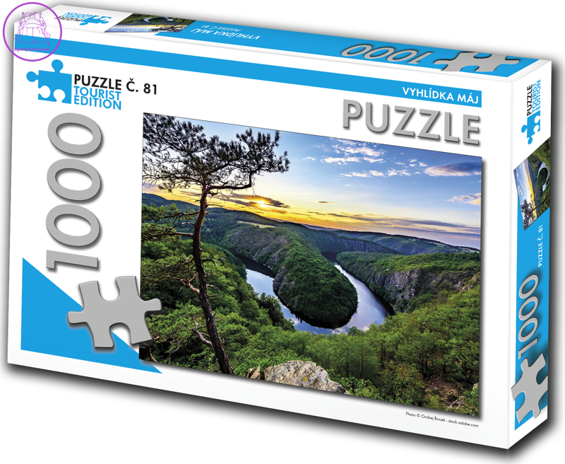 TOURIST EDITION Puzzle Vyhlídka Máj 1000 dílků (č.81) TOURIST EDITION Puzzle Vyhlídka Máj 1000 dílků (č.81)