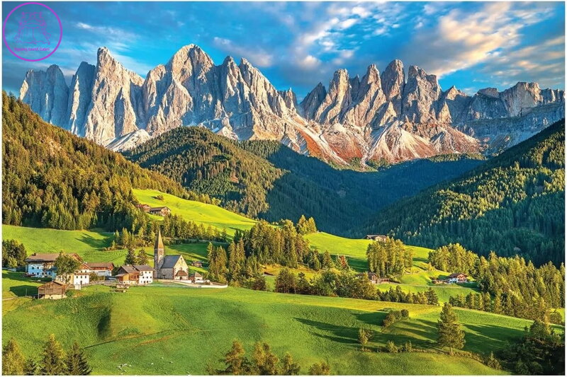 EUROGRAPHICS Puzzle Dolomity - Alto Adige 1000 dílků EUROGRAPHICS Puzzle Dolomity - Alto Adige 1000 dílků