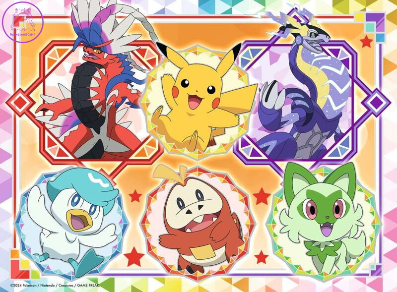 RAVENSBURGER Puzzle Pokémon XXL 100 dílků RAVENSBURGER Puzzle Pokémon XXL 100 dílků
