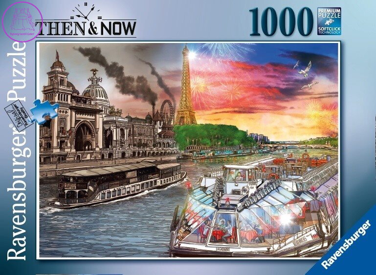 RAVENSBURGER Puzzle Paříž 1000 dílků RAVENSBURGER Puzzle Paříž 1000 dílků