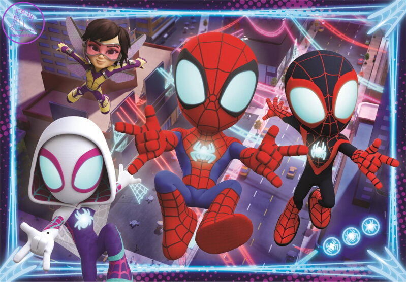 CLEMENTONI Puzzle Spidey a jeho úžasní přátelé MAXI 24 dílků CLEMENTONI Puzzle Spidey a jeho úžasní přátelé MAXI 24 dílků