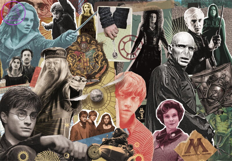 CLEMENTONI Puzzle Harry Potter 300 dílků CLEMENTONI Puzzle Harry Potter 300 dílků