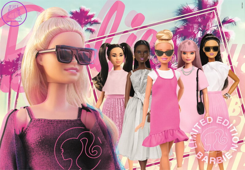 CLEMENTONI Puzzle Barbie 104 dílků CLEMENTONI Puzzle Barbie 104 dílků