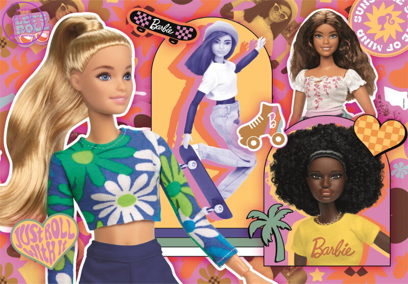 CLEMENTONI Puzzle Barbie 104 dílků CLEMENTONI Puzzle Barbie 104 dílků