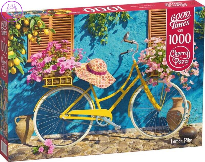 CHERRY PAZZI Puzzle Žluté kolo 1000 dílků CHERRY PAZZI Puzzle Žluté kolo 1000 dílků