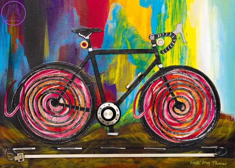HEYE Puzzle Bike Art: Momentum 1000 dílků HEYE Puzzle Bike Art: Momentum 1000 dílků