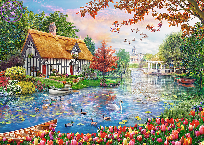 TREFL Puzzle Klidné nebe 500 dílků TREFL Puzzle Klidné nebe 500 dílků