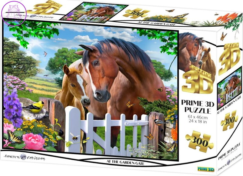 PRIME 3D Puzzle U branky 3D 300 dílků