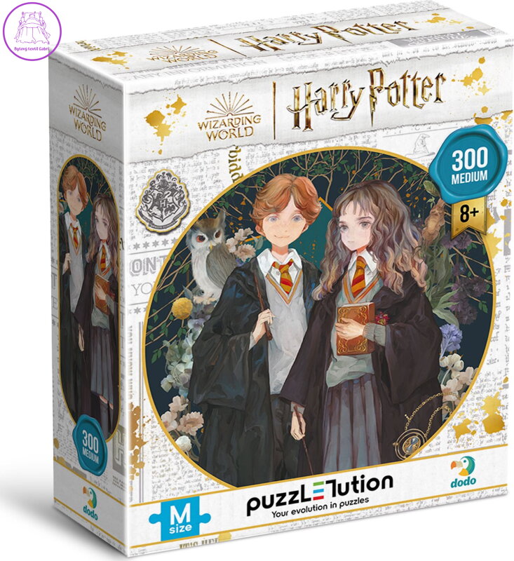 DODO Puzzle Harry Potter: Ron a Hermiona 300 dílků DODO Puzzle Harry Potter: Ron a Hermiona 300 dílků