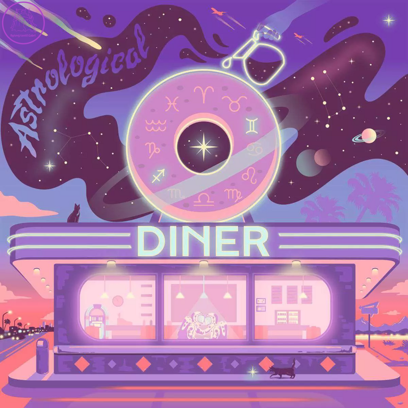 RAVENSBURGER Čtvercové puzzle Art & Soul: Astrologická jídelna 750 dílků