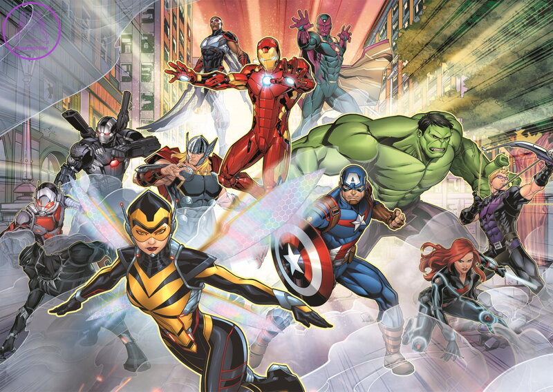 TREFL Puzzle Marvel Avengers: Tým 1000 dílků TREFL Puzzle Marvel Avengers: Tým 1000 dílků