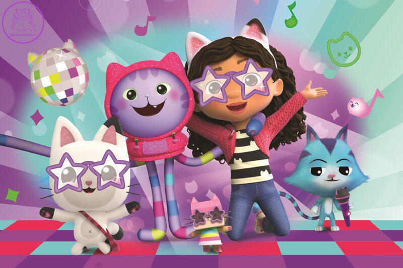 TREFL Puzzle Gábinin kouzelný domek: Party 54 dílků TREFL Puzzle Gábinin kouzelný domek: Party 54 dílků