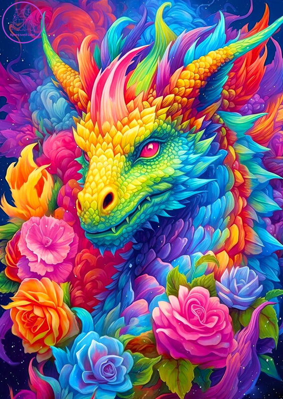 ENJOY Puzzle Drak 1000 dílků ENJOY Puzzle Drak 1000 dílků