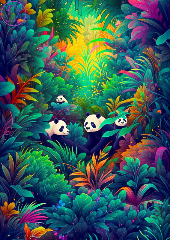 ENJOY Puzzle Pandí nebe 1000 dílků ENJOY Puzzle Pandí nebe 1000 dílků