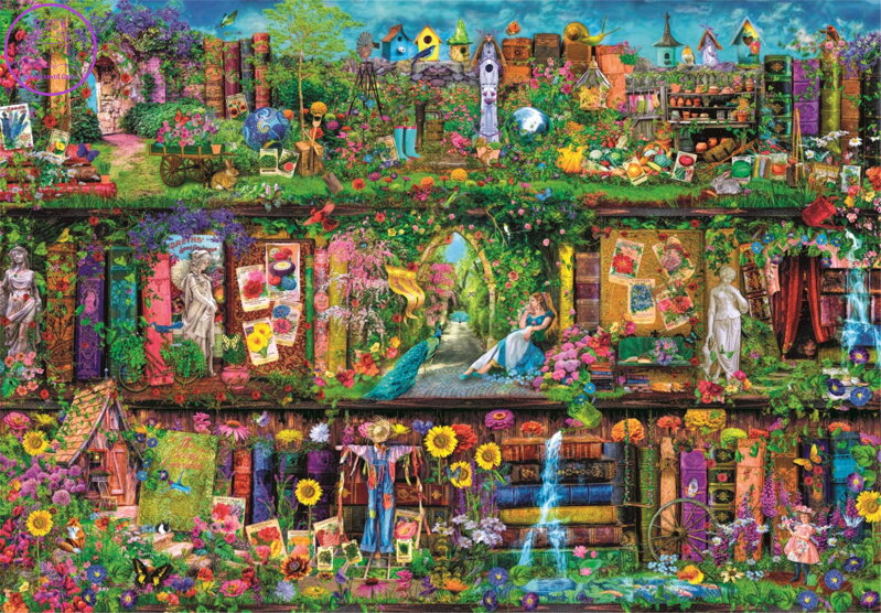 CLEMENTONI Puzzle Zahradní police 6000 dílků CLEMENTONI Puzzle Zahradní police 6000 dílků