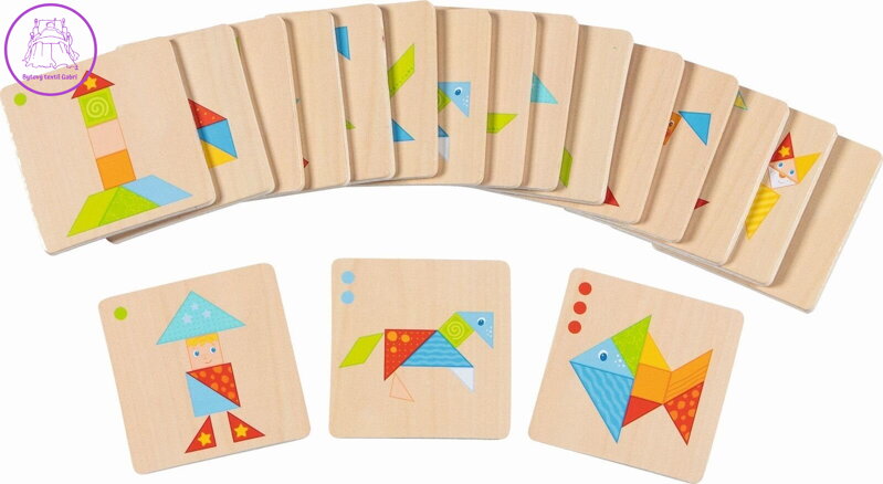 GOKI Barevný Tangram