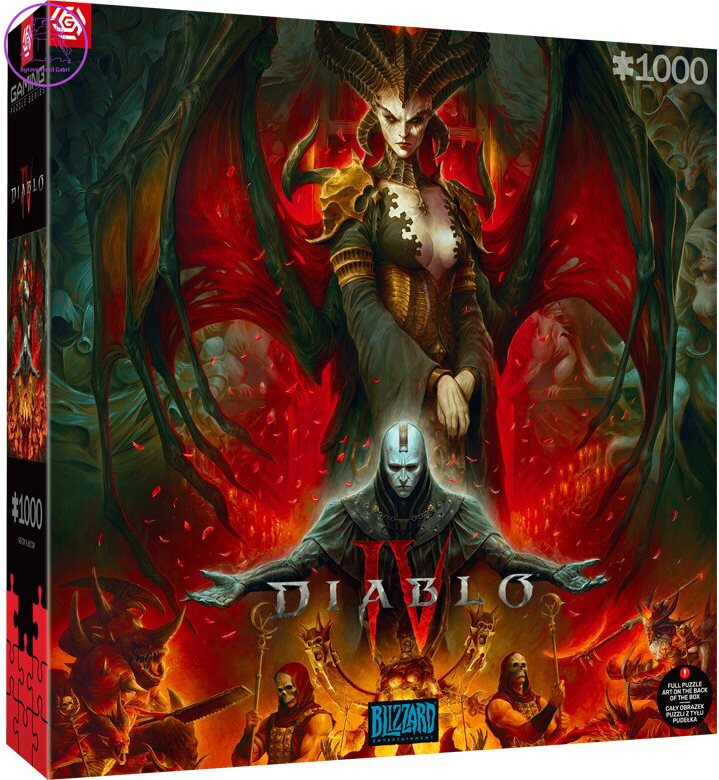 GOOD LOOT Puzzle Diablo IV: Lilith Composition 1000 dílků GOOD LOOT Puzzle Diablo IV: Lilith Composition 1000 dílků