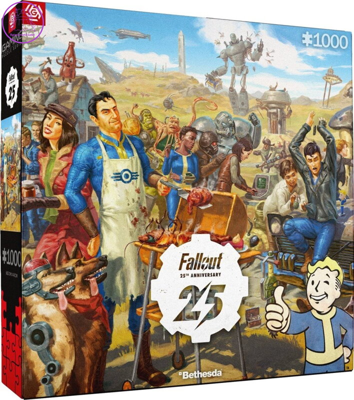 GOOD LOOT Puzzle Fallout: 25. výročí 1000 dílků GOOD LOOT Puzzle Fallout: 25. výročí 1000 dílků