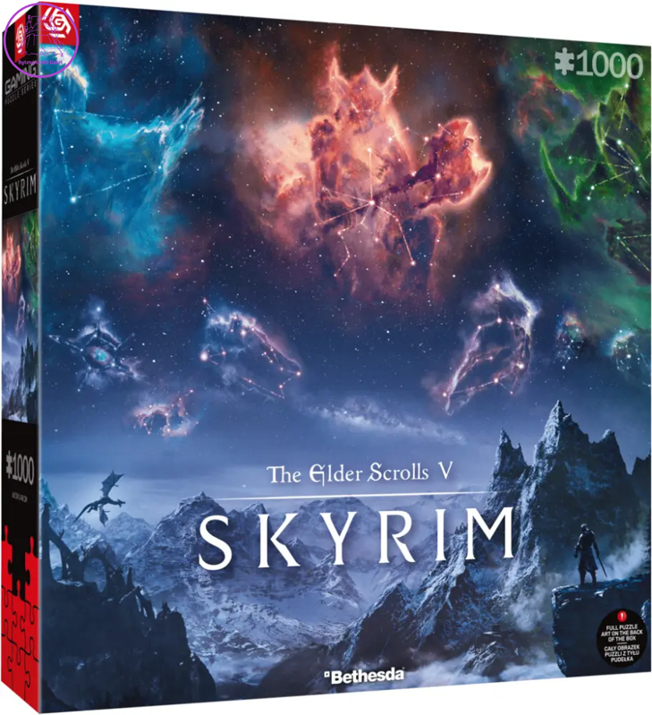 GOOD LOOT Puzzle The Elder Scrolls V: Skyrim 1000 dílků GOOD LOOT Puzzle The Elder Scrolls V: Skyrim 1000 dílků