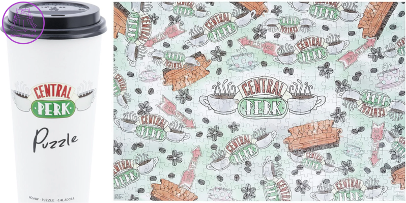 Puzzle Přátelé: Central Perk 400 dílků Puzzle Přátelé: Central Perk 400 dílků