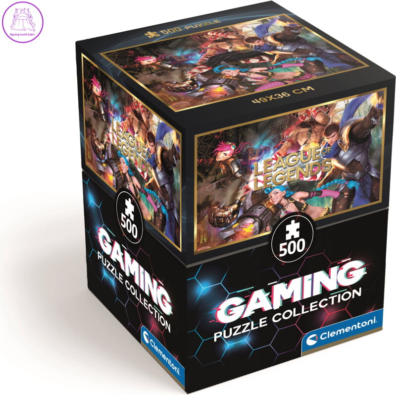 CLEMENTONI Puzzle Gaming Collection: League of Legends 500 dílků