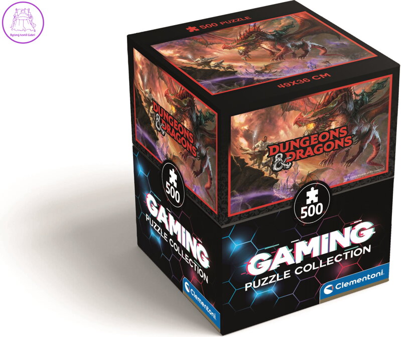 CLEMENTONI Puzzle Gaming Collection: Dungeons&Dragons 500 dílků CLEMENTONI Puzzle Gaming Collection: Dungeons&Dragons 500 dílků