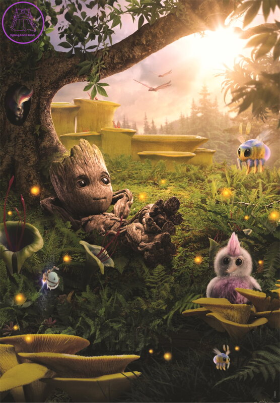 CLEMENTONI Puzzle Já jsem Groot 300 dílků CLEMENTONI Puzzle Já jsem Groot 300 dílků