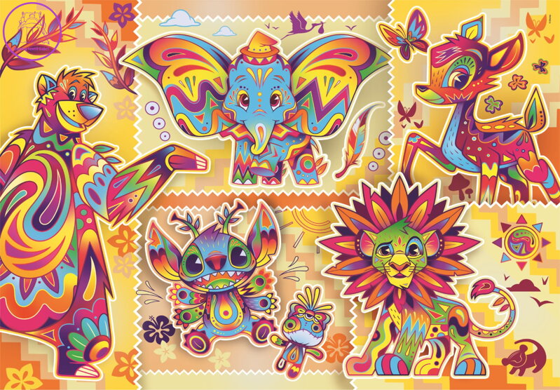 CLEMENTONI Puzzle Disney Classics 1000 dílků CLEMENTONI Puzzle Disney Classics 1000 dílků